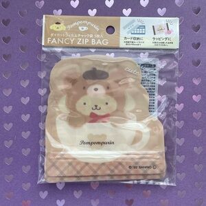 Sanrio Pompompurin ziplock bags